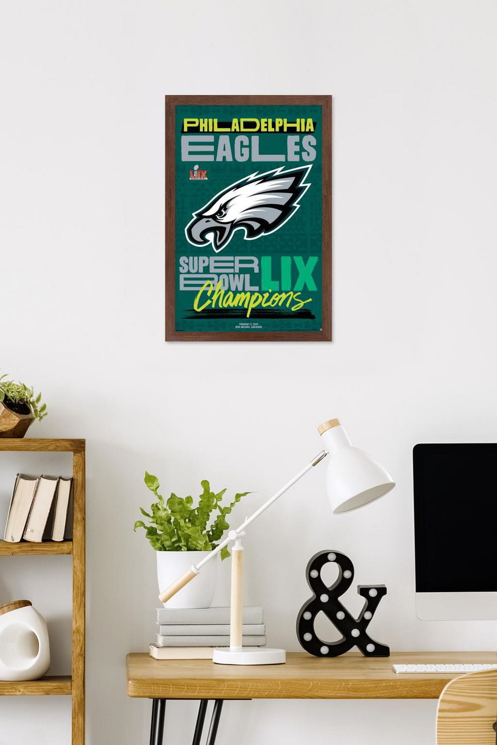 Logo de l'équipe NFL Philadelphia Eagles - Super Bowl LIX