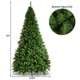 thumbnail image 4 of Patiojoy 9ft PVC Artificial Christmas Tree 2132 Tips Premium Hinged Tips w/ Solid Metal Stand, 4 of 8