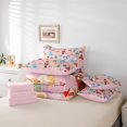 thumbnail image 4 of 7 Piece Bed in a Bag King Size Comforter Set for Kids Christmas Bedding Set,Christmas Nutcracker Reversible Bed Set,Xmas Tree Comforter with Sheet Set,All Season, 4 of 5