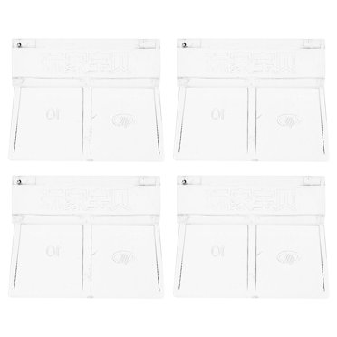 4 Pcs Supports de Couvercle d'Aquarium en Acrylique Supports de Couvercle d'Aquarium Robustes