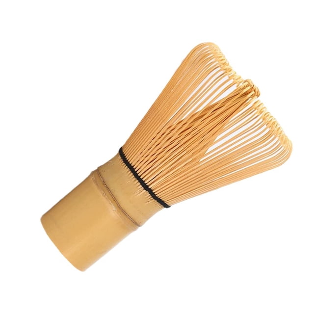 Matcha Whisk 100 Prong Natural Tea Powder Whisk Semi Handmade Chasen For Making And Stirring Matcha Golden Matcha Green Tea Whisk Mixer Attachment Holder Stirring Wand Screaming Chicken Pancake Batter