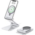 thumbnail image 1 of Support pour Chargeur MagSafe, Support Pliable MagSafe pour iPhone 12 Series, Accessoires MagSafe Conçus pour iPhone 12 Pro Max / 12 Pro / 12 Mini / 12, Chargeur MagSafe Non Inclus, Noir, 1 of 1
