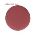 thumbnail image 1 of 10 Pcs Feuilles de Sable Disques Rondes 5 Pouces/125mm 40-2000Granules Polissage Papier de Sable, 1 of 3