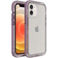 thumbnail image 1 of LifeProof Next Series Case for iPhone 12 Mini - NAPA Clear/Grapeade, 1 of 6