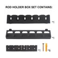 thumbnail image 2 of Langgg Wall Mounted Pool Rack Billiards Sticks Stand Holder with Screws Table Balls Anti-scratched Bracket Household Sporting, 2 of 6