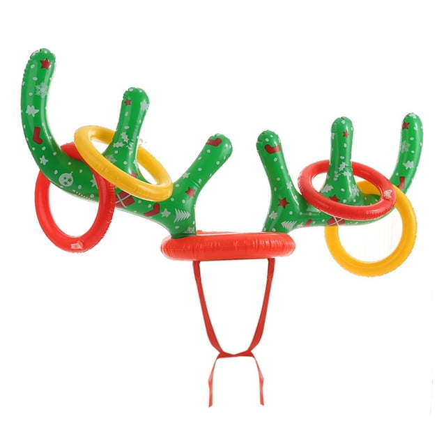 Toss Games Set Cross Game Throwing Set for Christmas Carnival Xmas Christmas Green