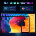 thumbnail image 2 of Support de Tablette Pliable Multi-Angle, Support de Bureau Universel Réglable avec Rotation à 360° pour Ordinateur Portable 17 Pouces, Tablette, 2 of 6