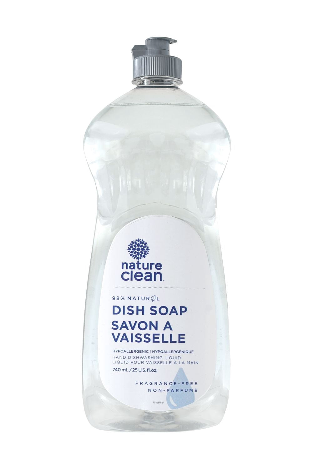 Nature Clean Dishwashing Liquid - Fragrance Free 740ML