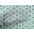 thumbnail image 4 of oneOone Organic Cotton Voile Fabric Leaves & Floral Block Decor Fabric Printed BTY 42 Inch Wide, 4 of 5