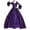Purple, variant on Princess Dress for Women Retro Party Princess Cosplay Lace Floor Length Dress Party Dress for Women Lace Dress for Women Renaissance Dress Women Princess Dress Women