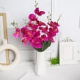 thumbnail image 1 of Avdolw Simulation Flower Orchid Fake Flower Arrangement for Home Living Room Wedding Party Decorations, 1 of 6