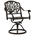 thumbnail image 3 of vidaXL Ensemble Bistro 3 Pcs Aluminium Coulé Bronze, 3 of 5