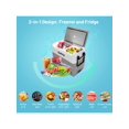 thumbnail image 4 of Costway 58 Quarts Car Refrigerator Portable RV Freezer Dual Zone w/ Wheel, 4 of 4