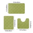 thumbnail image 3 of Halloween Decorations 2024,Rugs Indoor Sets,Rug Mat Carpet,Memory Foam Bath Mat Set,Bathroom Rugs For 5 Pcs Toilet Mats,Universal Soft Comfortable Non-Slip Thick Machine Washable Easier To Dry Dark, 3 of 7