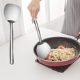 thumbnail image 2 of Cooking Utensils Set Frying Spatula, Frying Spoon, Stainless Steel Metal Extra Long Handle Cooking Tool, Frying Pan Utensil and Iron Carbon Steel Frying Pan Accessories Pans for Cooking, 2 of 6