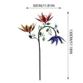 thumbnail image 2 of Card Slot 2 Product for Outdoor Garden Sunflower Windmill Art Enhancing Patio with Colorful Personality, 2 of 6