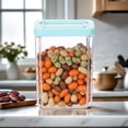 thumbnail image 4 of Chmadoxn Food Storage Container With Lids Tall Airtight Food Storage Jar Plastic Food Storage Container Kitchen Pantry Containers For Cereal Flour And a bottle, 4 of 6