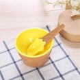 thumbnail image 1 of RKSTN Ice Cream Bowl Cute Ice Cream Ice Cream Set Bowl Yellow Kitchen Gadgets, 1 of 3