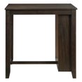 thumbnail image 4 of Lexicon Daye 3 Piece Wood Counter Height Dining Set in Dark Cherry, 4 of 12
