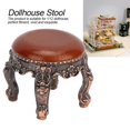 thumbnail image 4 of Meubles Miniatures pour Maison de Poupée, Tabouret de Meubles pour Maison de Poupée, Mini Tabouret Rond Fait Main pour Amoureux, Adultes, Enfants, Artisanat Miniature, 4 of 8