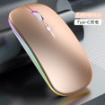 thumbnail image 2 of JilgTeok Wireless Mouse Charging Mute Bluetooth Mouse for Computer Laptop 4G+BT5 Wireless Mouse for Windows MacOS iPad Android Laptop PC Universial, 2 of 3