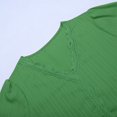 thumbnail image 5 of B91xZ Tuniques pour Femmes Été Manches Courtes Col Rond Ajusté Mignon Crop Top Blouses,GN2 4TG, 5 of 5