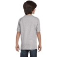thumbnail image 4 of Hanes T-Shirt Garçon Beefy-T, m, Acier Clair, 4 of 4