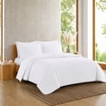 thumbnail image 2 of Swift Home Ultra Soft Solid Duvet Cover Set, Twin, White, 2 of 6