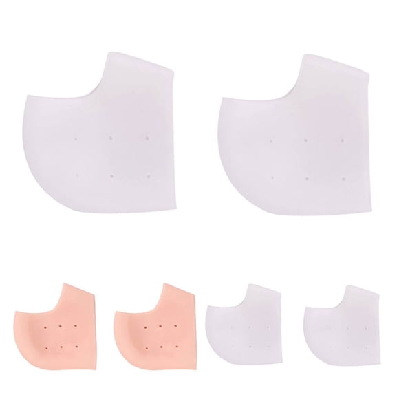 Women Silicone Moisturizing Heel Socks Autumn Winter Anti-cracking sock with holes Women Heel Sleeve