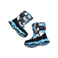 thumbnail image 3 of MAWCLOS Bottes Mi-Mollet Unisexes Bout Rond Chaussures d'Hiver Plateforme Antidérapantes Botte de Neige Doublée Peluche Randonnée Chaussure Chaude Camouflage Bleu 3Y, 3 of 9