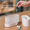 thumbnail image 3 of Essential Oil Diffuser With Flame Night Light, 180ml Silent Aromatherapy Atomizing Humidifier, Essential Oil Diffuser With Automatic Safety Switch, 3 of 5