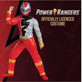 thumbnail image 3 of Red Ranger Costume Musculaire pour Enfants, Tenue Officielle Power Rangers Dino Fury avec Masque, Taille Enfant Moyen (7-8), 3 of 6