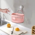 thumbnail image 4 of Home Kitchen Item Clearance!Pcksrro Kitchen Storage Basket Multifunctional Storage Basket Scallion Ginger Garlic Small Hanging Basket Storage Rack Bathroom Bathroom Bedside Storage Basket, 4 of 5