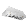 thumbnail image 1 of Hauslane Chef Series IN-R100 36 inch Built-In Recessed Stove  Range Hood  120 Volts Compact Stainless Steel 3 Speed Kitchen Exhaust Fan with Light Dishwasher-Safe Baffle Filter 6" Duct, 1 of 11