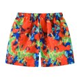 thumbnail image 2 of WJSXC Shorts de Plage pour Tout-Petits Garçons, Motif Mignon Imprimé, Été, Amples et Confortables, Shorts pour Enfants, Rouge, 2 of 5