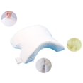 thumbnail image 2 of Dr Pillow BK3505 Arch Comfort Mousse à Mémoire de Forme Pillow&44; Blanc, 2 of 3