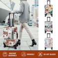 thumbnail image 4 of Luggage Cover Protector Travel Suitcase Covers Protective Skin for Carry On Baggage Fit 18-20 Inch Luggage, 4 of 5