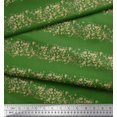 thumbnail image 3 of Soimoi Green Heavy Satin Fabric Lace Border Abstract Decor Fabric Printed Yard 54 Inch Wide, 3 of 5