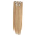 thumbnail image 2 of RKSTN Wigs Human Hair Fashion Hair Long Clip In Hair Extensions Full Straight Wig Glueless Wigs, 2 of 4
