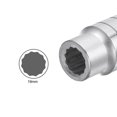 thumbnail image 4 of Unique Bargains 19mm 12 Point Shallow Socket 3/4' Drive Standard Metric Chromium Vanadium Steel, 4 of 5