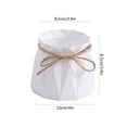 thumbnail image 3 of Dianli Home Decor Rope Plastic Vase Faux Ceramic Decorative Flower Pot European Modern Centerpiece for Living Room Office Tabletop Dried Bouquet Display Decorative Vase Rope Pot, 3 of 6