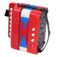 thumbnail image 3 of Mini Musical Instrument, Training Skills Children's Accordion Toy Waterproof Ease Of Playback Educational  For Kids, 3 of 8