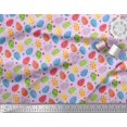 thumbnail image 3 of Soimoi Polyester Crepe Fabric Egg Easter Print Sewing Fabric Yard 42 Inch Wide, 3 of 3