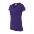thumbnail image 1 of Gildan - T-Shirt à Col en V pour Femmes en Coton Épais, 1 of 1