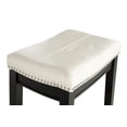 thumbnail image 3 of Tabouret de Comptoir Warren Blanc et Noir, 3 of 6