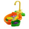 thumbnail image 1 of Wweixi Experience Safe And Imaginative Play With Kitchen Play Sink Gift Fun Play Wash Up Kids Kitchen Set Orange, 1 of 6