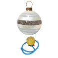 thumbnail image 4 of Boule Gonflable de Noël Décorations de Noël PVC Décoration Extérieure Rayures de Noël, 4 of 9