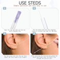 thumbnail image 3 of 300 Pcs Earrings Hole Cleaner, Piercing Cleaner Floss Disposable Earring Hole Cleaner Floss Ear Care Cleaning Tool B, 3 of 7
