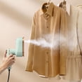 thumbnail image 3 of Eky Handheld Steam Iron with Anti-Scalding Base - 2-In-1 Portable Steamer & Iron for Clothes,Continuous Steam & Dry Ironing,Compact Lightweight Design with Water Tank for Home & Travel Use, 3 of 4