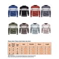 thumbnail image 2 of Innerwin Sweater Long Sleeve Men Jumper Tops Daily Wear Crew Neck Loose Knitted Sweaters Beige S, 2 of 2
